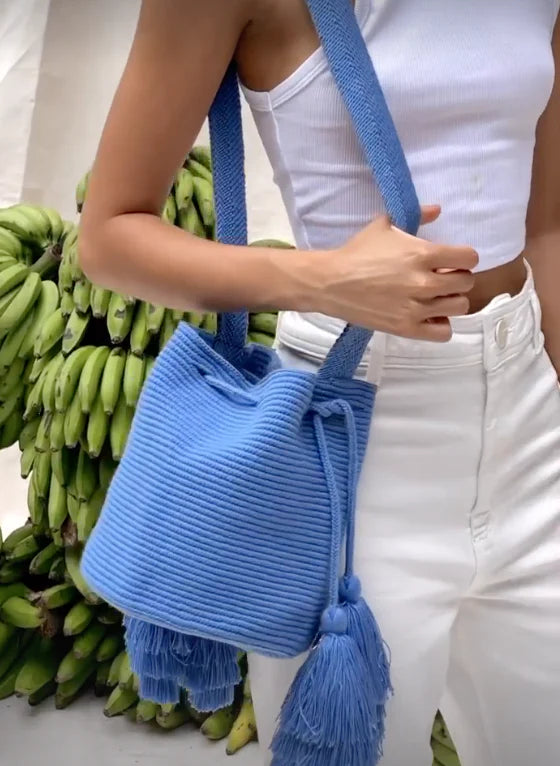 Rola Blue Medium Bag