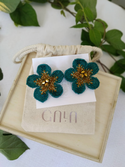 Poppy Emereald/Gold