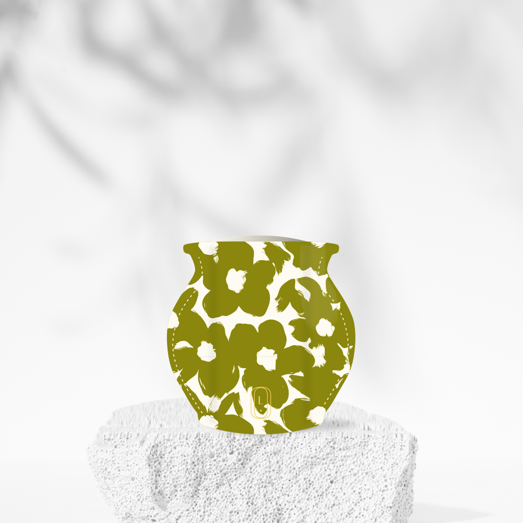 Mini Flower Green Vase