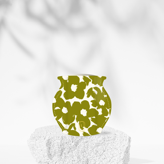 Mini Flower Green Vase